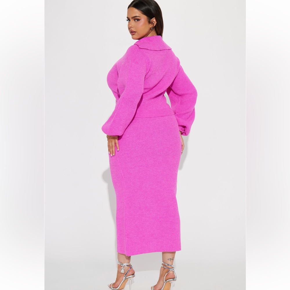 Plus Size Sweater Set - Picture 2 of 3